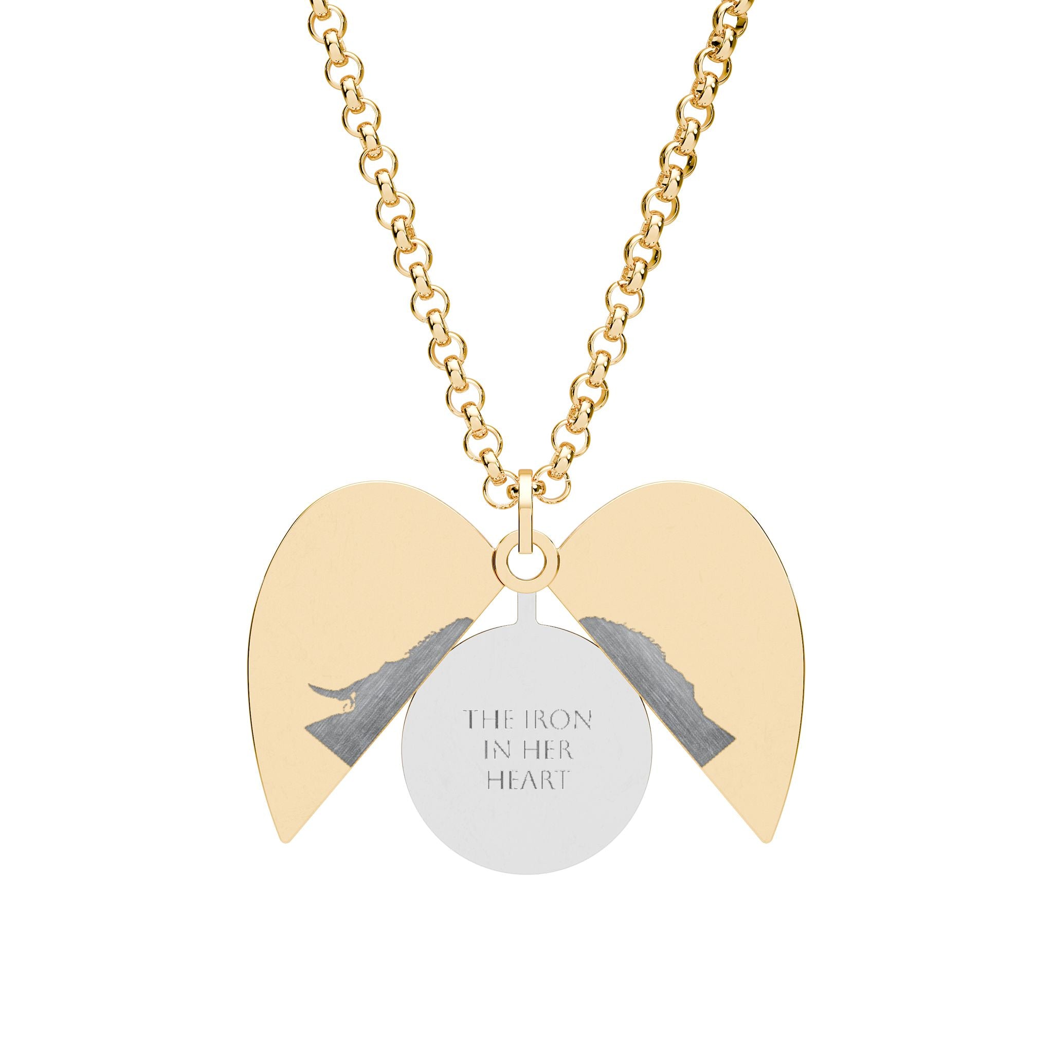 Mythborne | The Iron In Her Heart Necklace